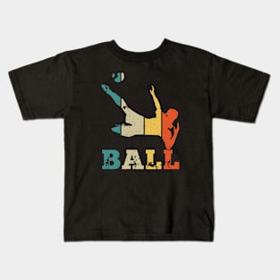 Vintage football Kids T-Shirt